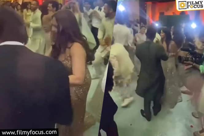 अलाना पांडे की शादी से अनसीन वीडियो आया सामने थिरकते दिखे शाहरुख खान और गौरी खान