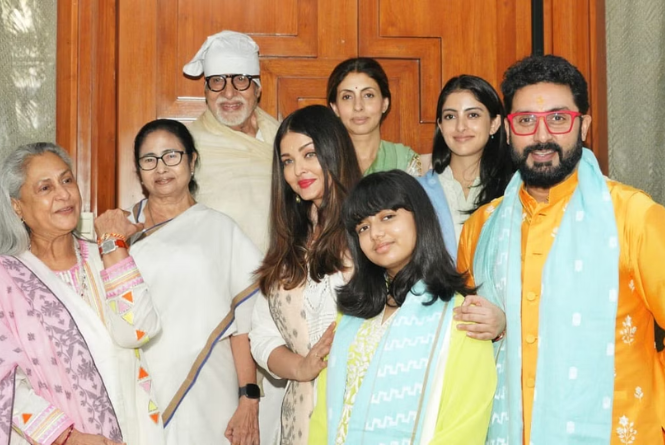 Amitabh Bachchan: अमिताभ बच्चन को राखी बांधने पहूंची सीएम ममता बनर्जी, दुर्गा पूजा के लिए भी दिया न्योता!