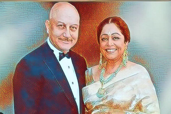 Anupam Kher: अनुपम और किरण खेर के शादी को हुए 38 साल, अनुपम खेर ने अनोखे अंदाज में किया विश