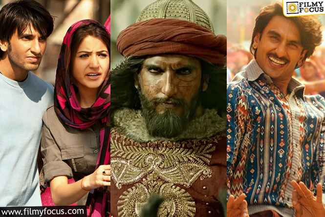 बॉलीवुड के इनर्जी किंग कहे जाने वाले रणवीर सिंह की 10 बेहतरीन सिनेमा।